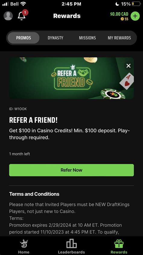 ontario draftkings casino bonus